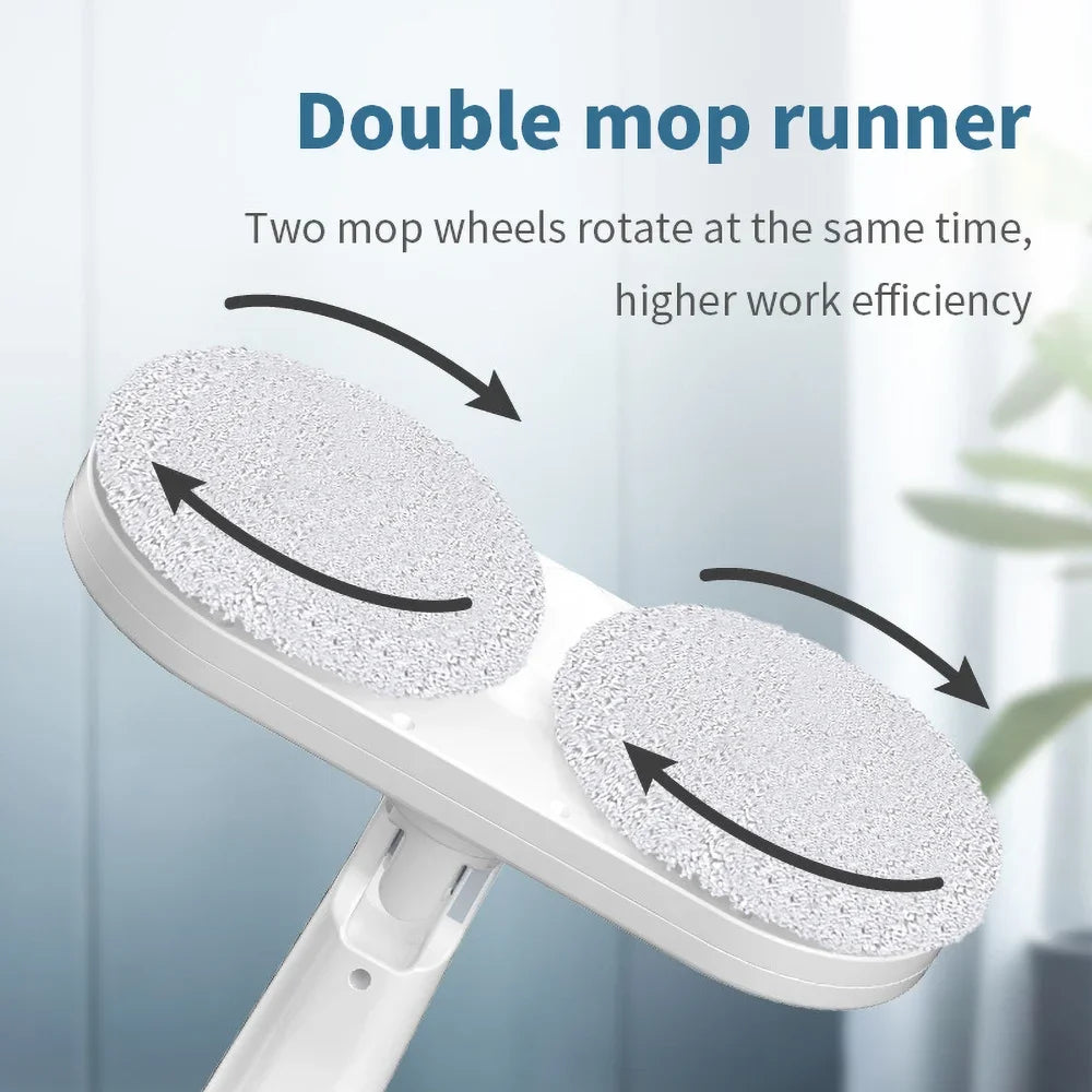 Esfregão Elétrico Spin & Go Mop – Limpeza Profunda, Rápida e Sem Esforço!