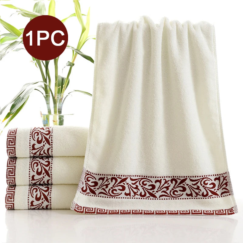 Toalhas Bordadas de Algodão Premium – Maciez, Absorção e Elegância em Cada Detalhe