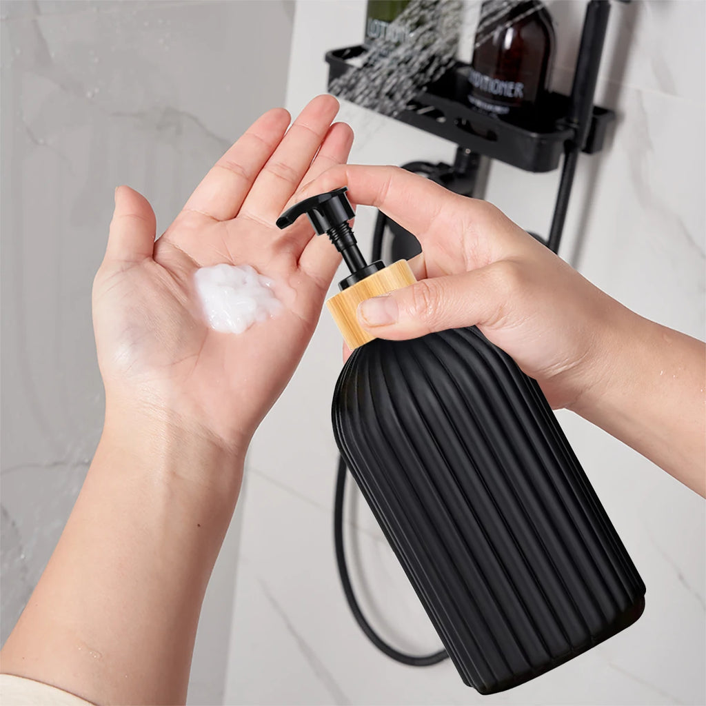 Recipiente De Bancada Do Banheiro, distribuidor De Sabão De Mão, caixa De Armazenamento De Bola De Algodão, suporte De Escova De Dentes, organizador De Decoração De Casa