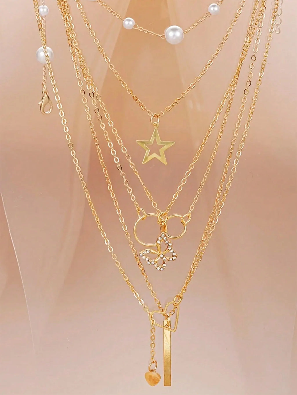 Conjunto de Joias Femininas 4 em 1 — Elegância e Versatilidade 86.pcs